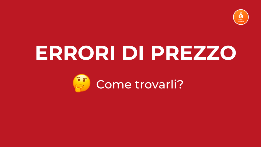 errori di prezzo su whatsapp