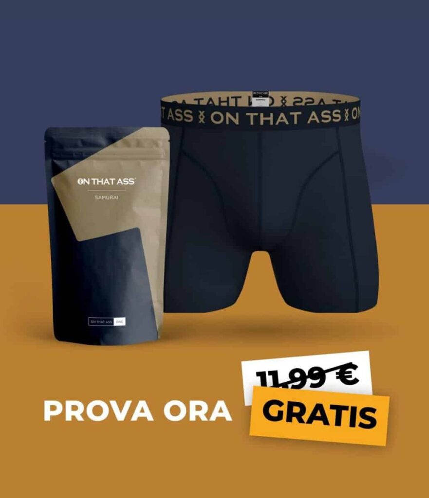 Boxer Gratis con On That Ass!: Ecco come ottenerlo on that ass boxer gratis
