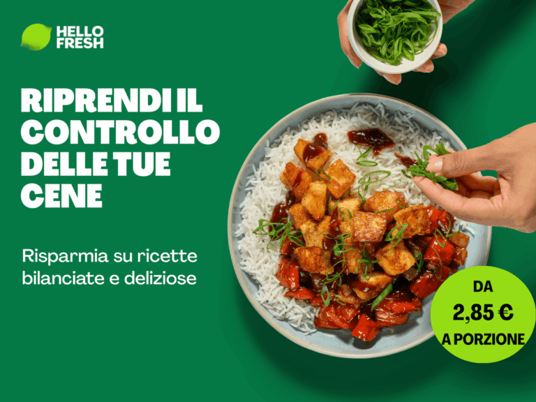 Risparmia sui tuoi pasti con HelloFresh: 40% di sconto sulla prima box e molto di più!