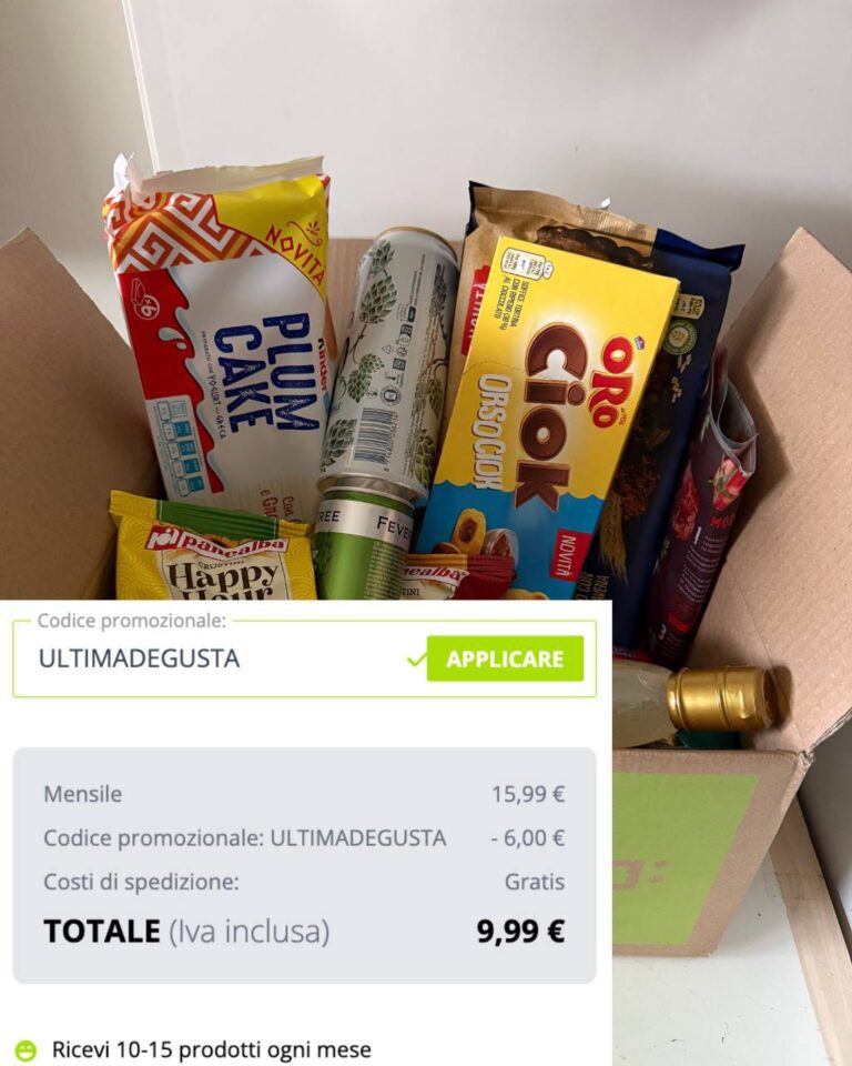 Scopri la Degusta Box di Aprile 2025: un viaggio tra sapori e scoperte!
