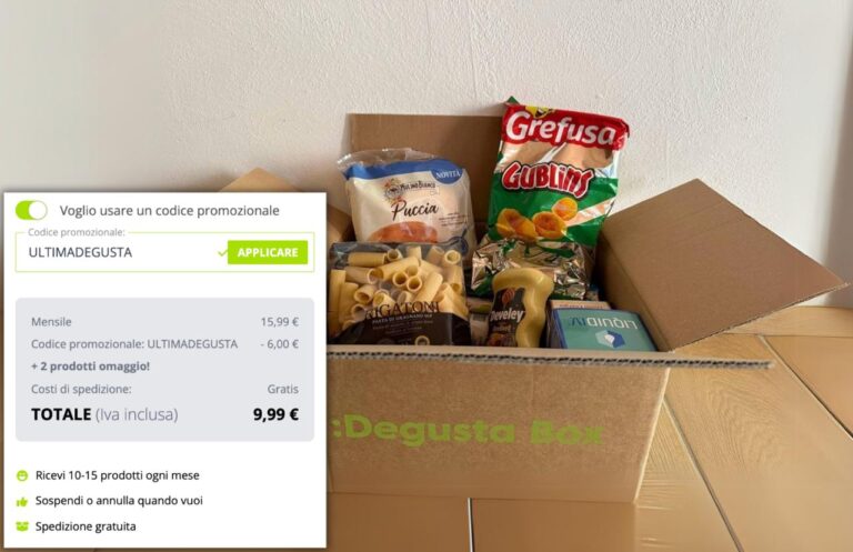 📦 Degusta Box Maggio 2025: tra sapori intensi e nuove scoperte!