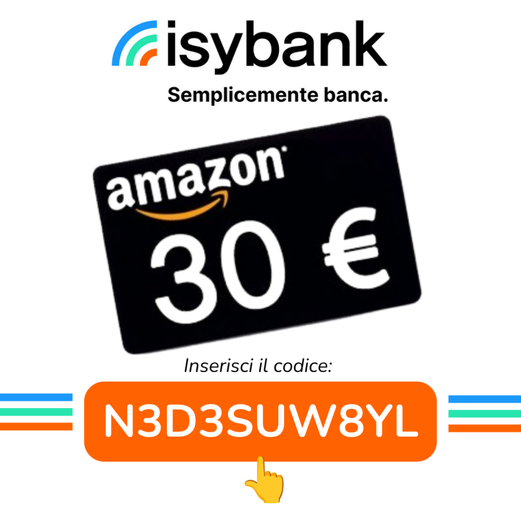 codice isybank promo