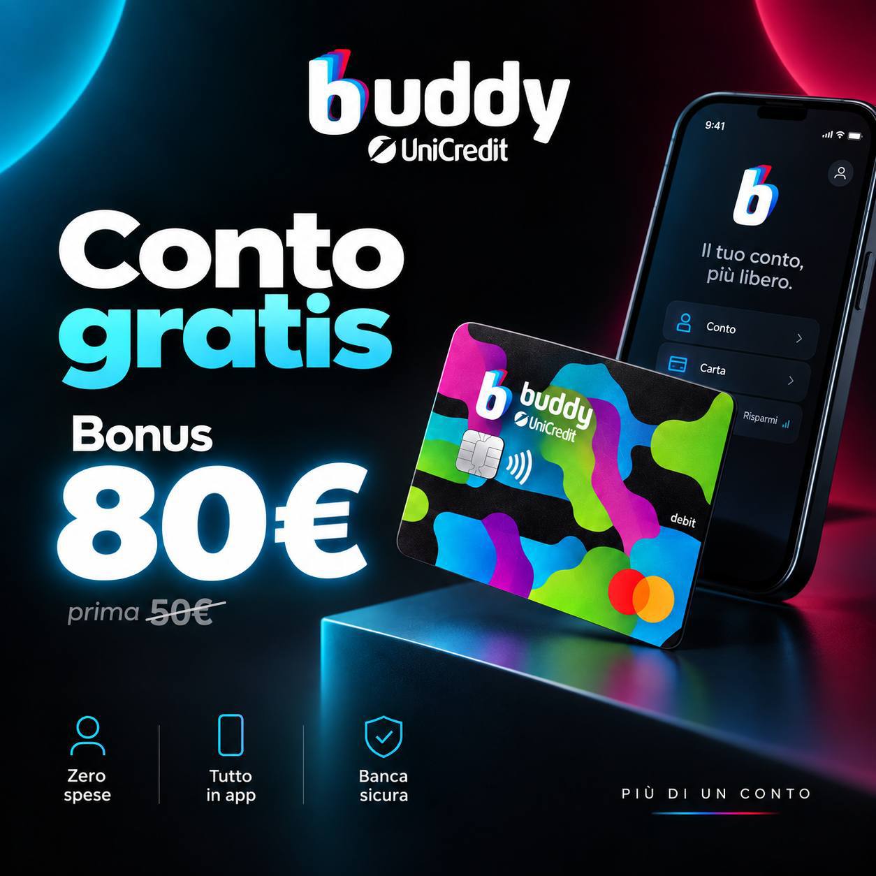 80€ Gratis Subito con Buddy UniCredit (Guida 2026)